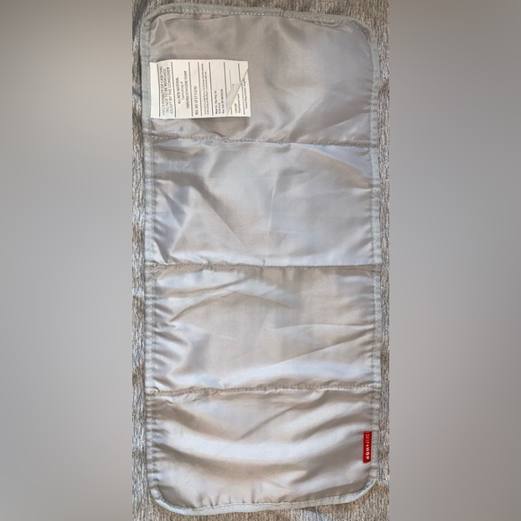 Skip*Hop Brown Zig-Zag Diaper Bag With Changing Pad - Picture 9 of 12